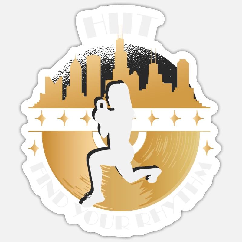 Sticker Größe S (10 x 10 cm) - 