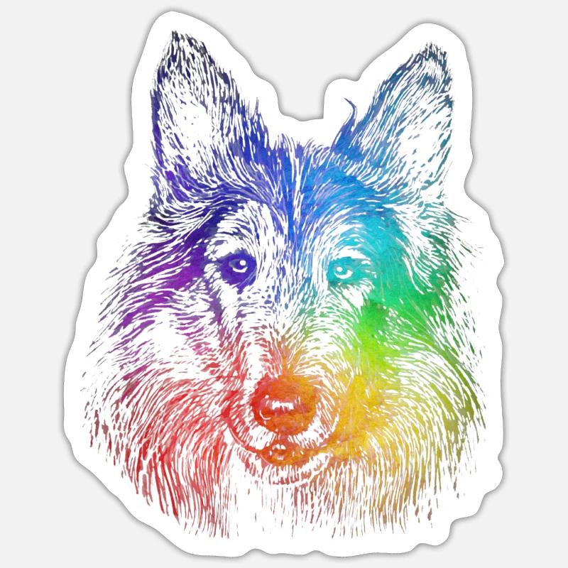 Sticker Größe S (10 x 10 cm) - 
