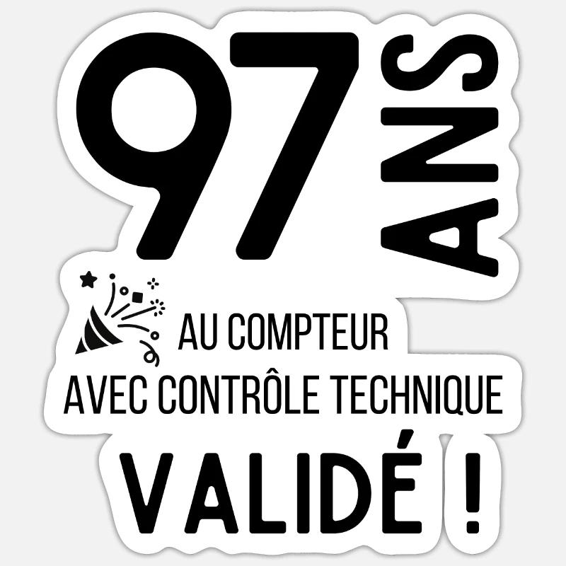 Sticker taille S (10 x 10 cm) - 