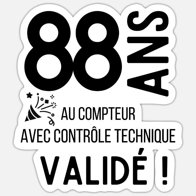 Sticker taille S (10 x 10 cm) - 