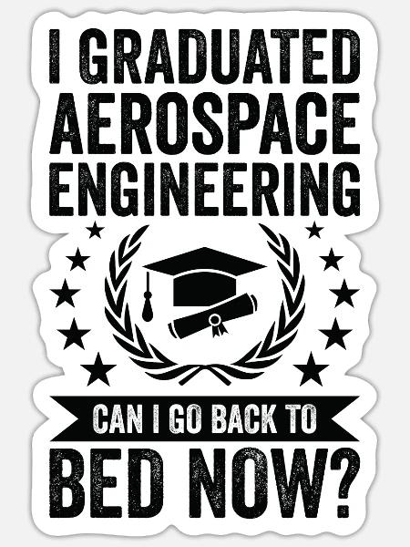Ich Habe Software Engineering Abgeschlossen - Sticker Größe S (10 x 10 cm) - Mattweiß