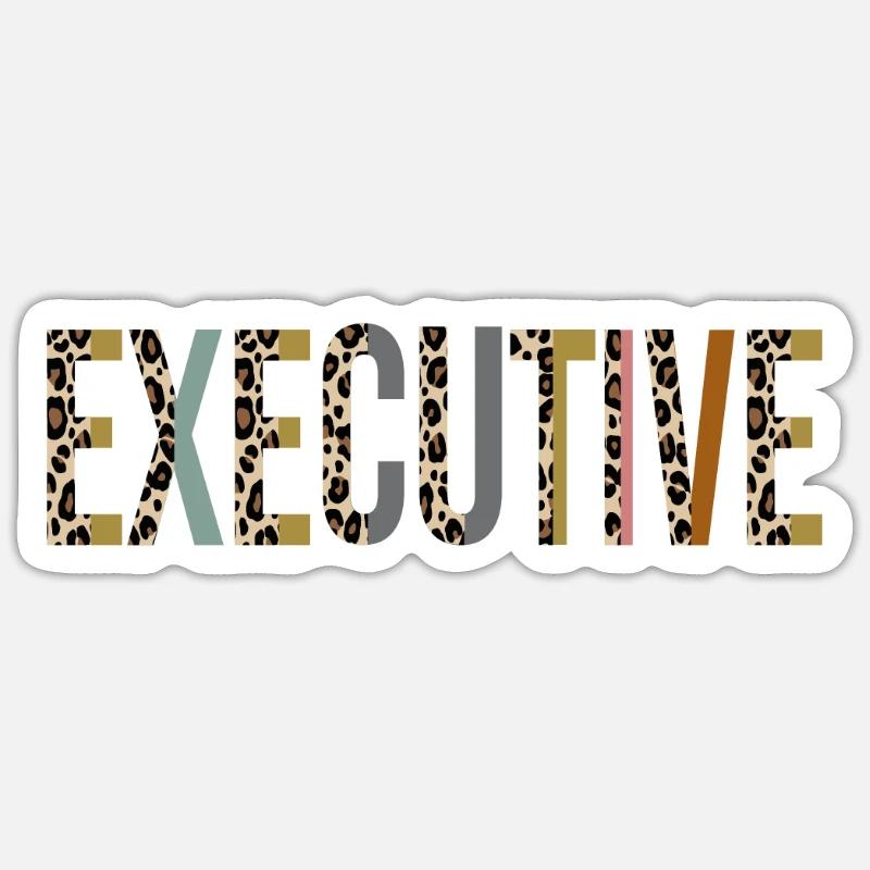 Executive Sticker size S (10 x 10 cm)