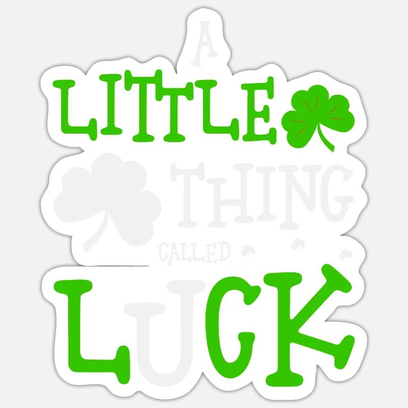 Irish St. Patrick's day - Sticker size S (10 x 10 cm) - white matte