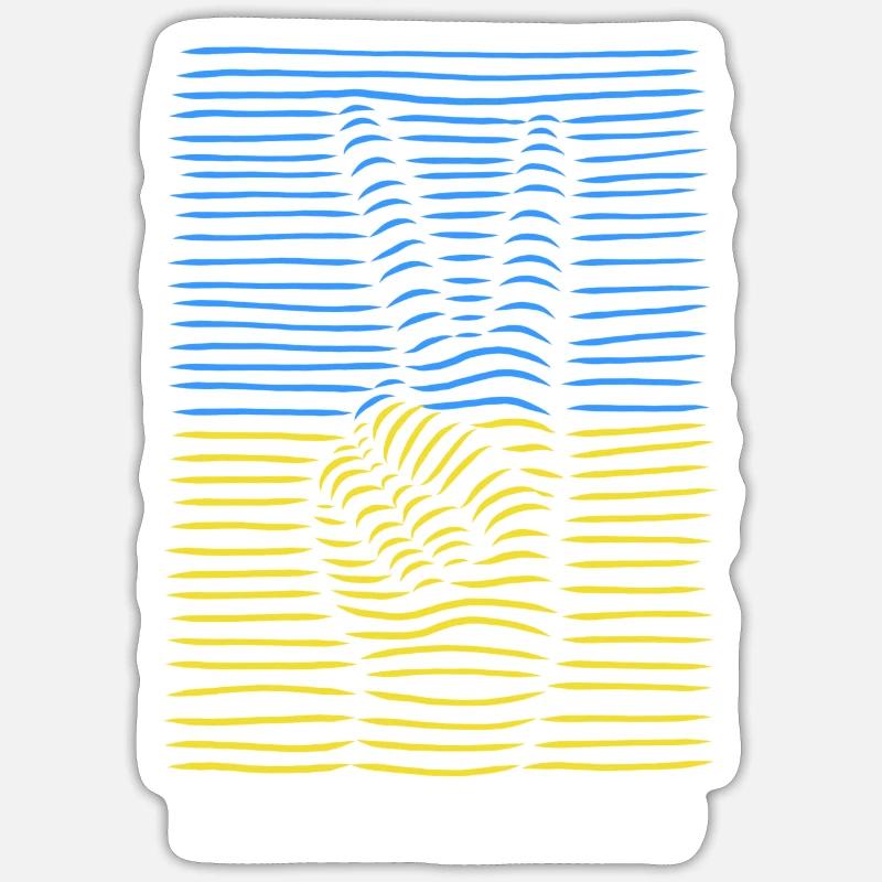 Sticker Größe S (10 x 10 cm) - 