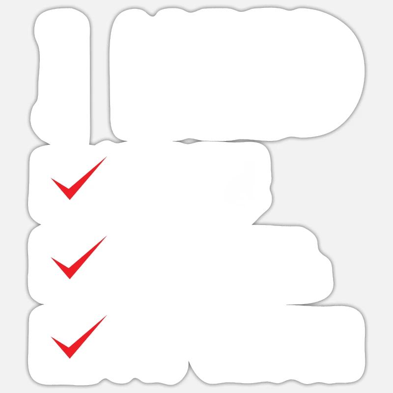 Sticker size S (10 x 10 cm) - 