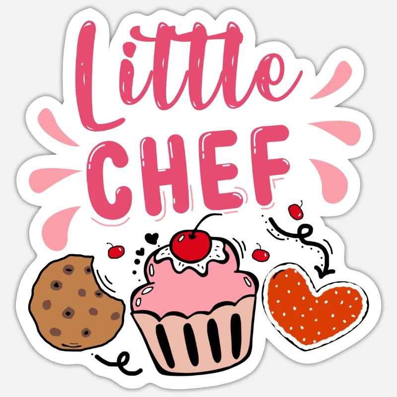 Baking Baker Baker Bakery Confectionery Cake Sticker size S (10 x 10 cm)