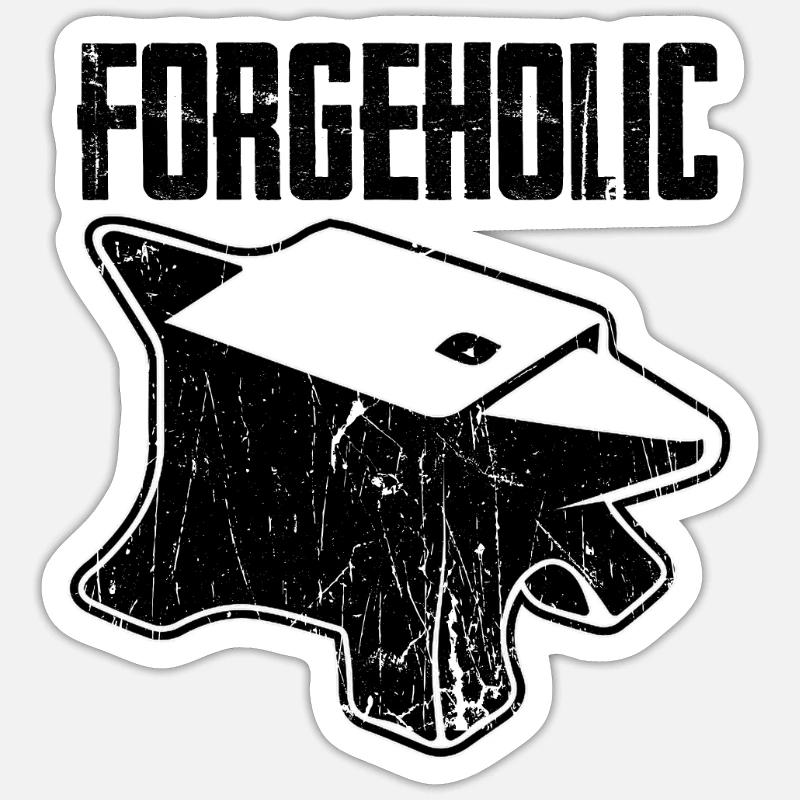 forgeron Sticker taille S (10 x 10 cm)