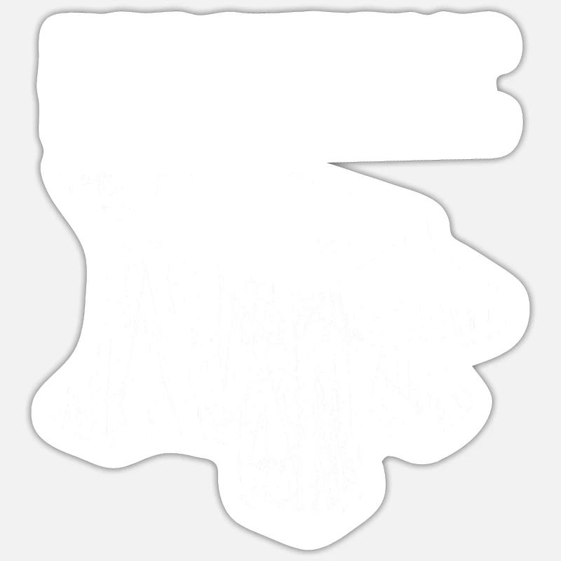 Forge - Sticker size S (10 x 10 cm) - white matte