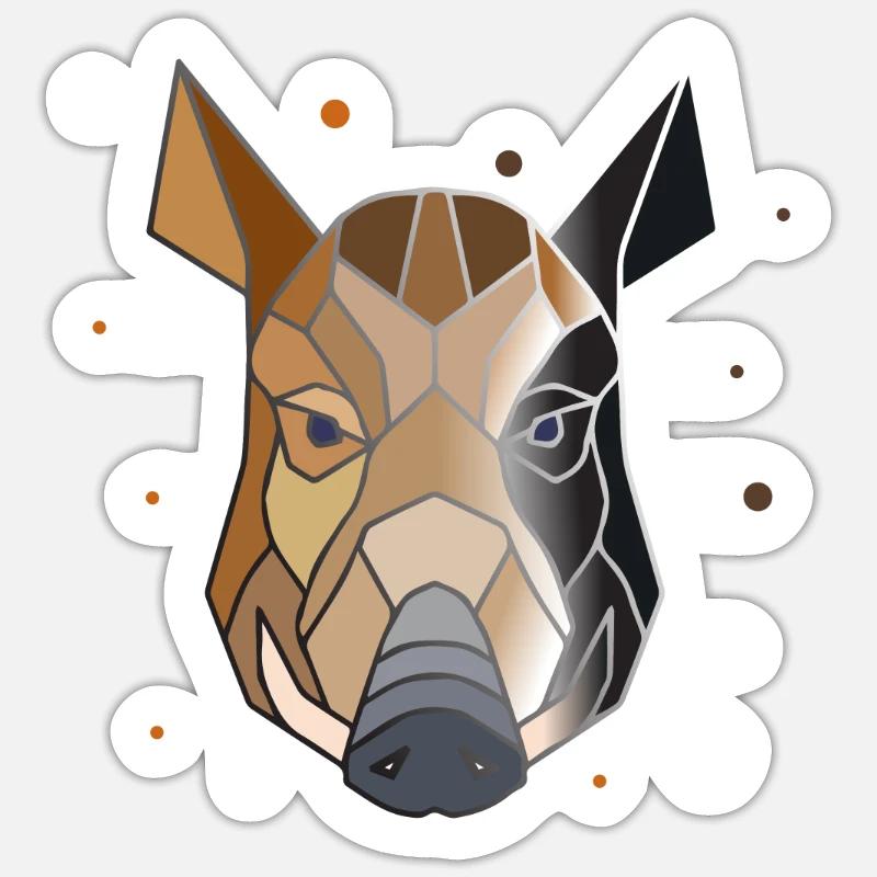 Sticker taille S (10 x 10 cm) -