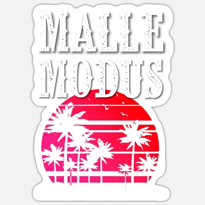 Malle Mode Sticker size S (10 x 10 cm)