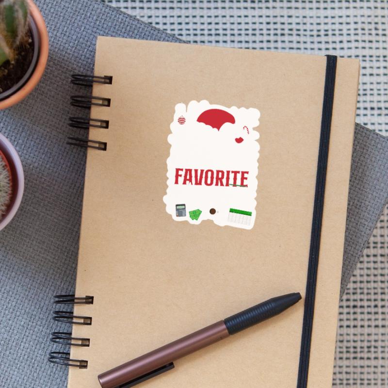 Comptable Comptable Comptable Comptabilité Sticker taille S (10 x 10 cm)