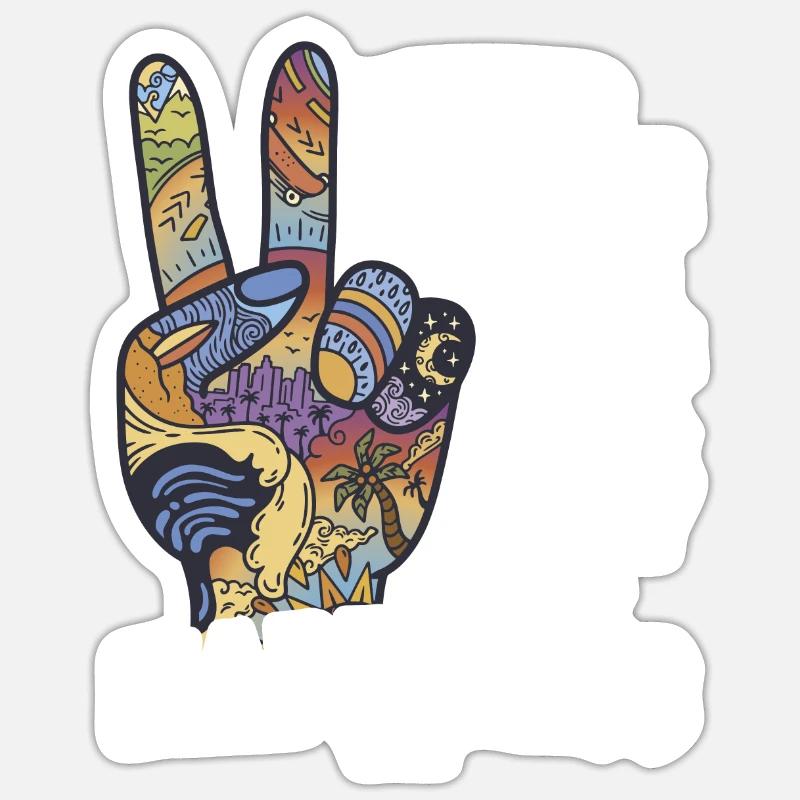 Sticker Größe S (10 x 10 cm) - 