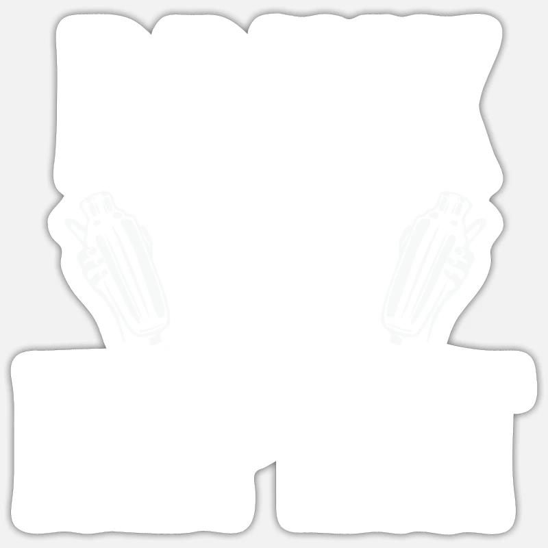 Drink Tip Repeat Bartender Barkeeper Sticker Größe S (10 x 10 cm)