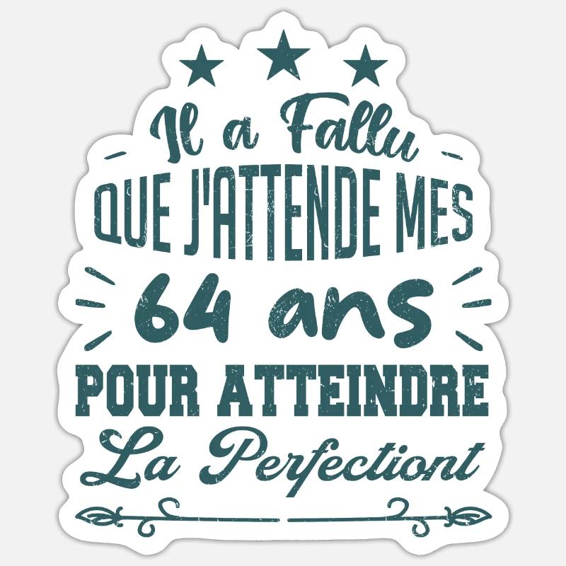 Sticker taille S (10 x 10 cm) - 