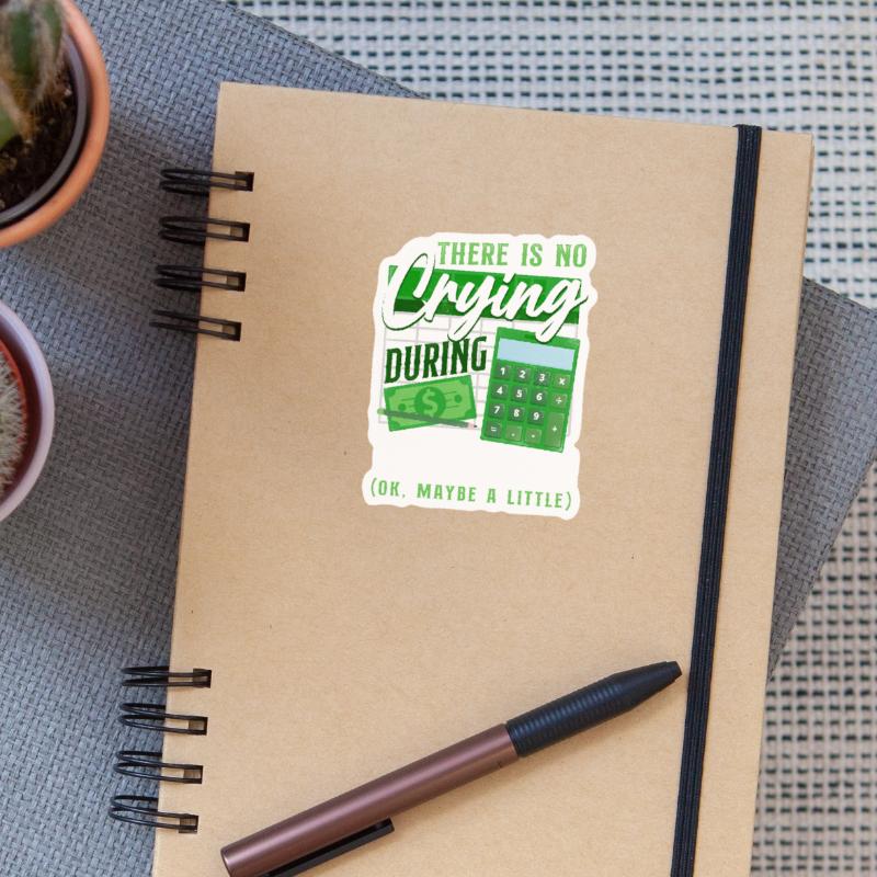 Comptable Comptable Comptable Comptabilité Sticker taille S (10 x 10 cm)