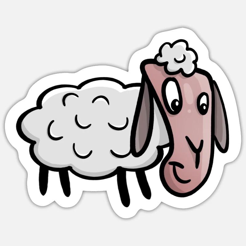 Sticker Größe S (10 x 10 cm) - 