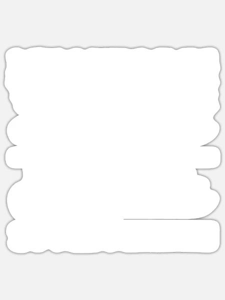 Jobwechsel Abschied Bester Kollege Neuer Job - Sticker Größe S (10 x 10 cm) - Mattweiß