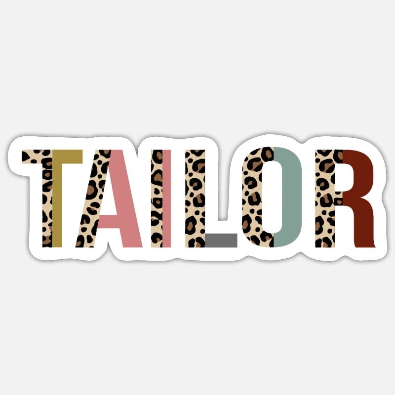 Tailor Sticker size S (10 x 10 cm)