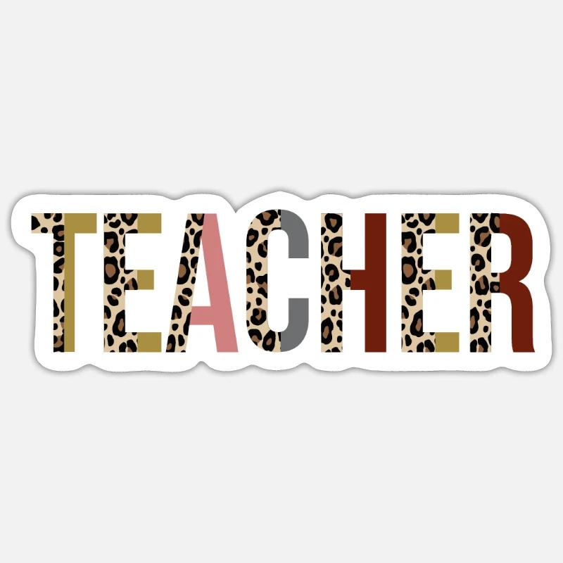 Lehrer Sticker Größe S (10 x 10 cm)