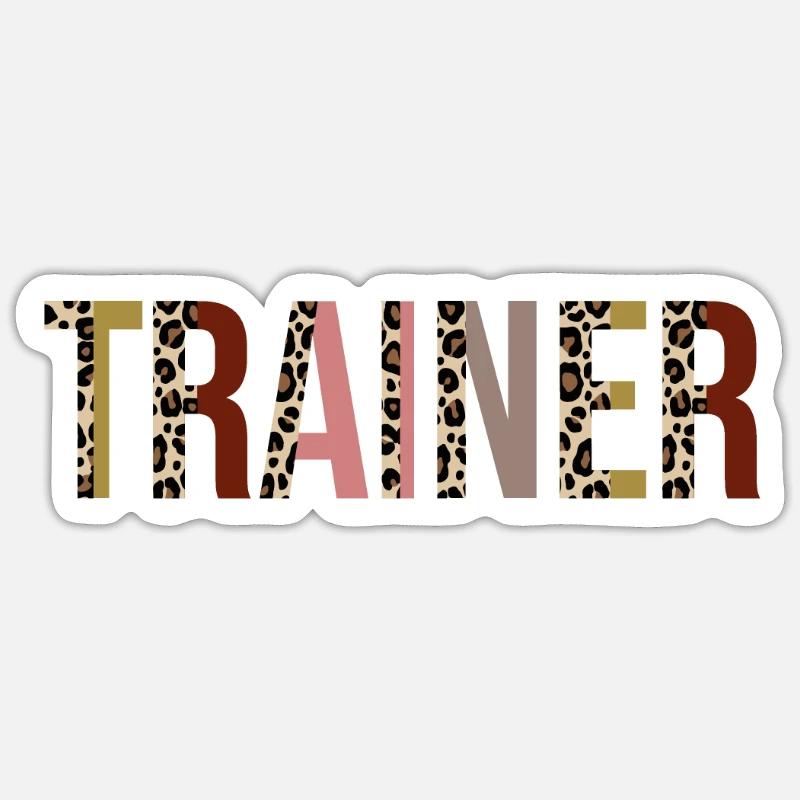 Trainer Sticker size S (10 x 10 cm)