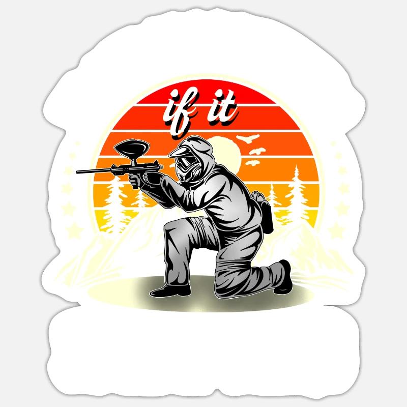 Sticker taille S (10 x 10 cm) - 