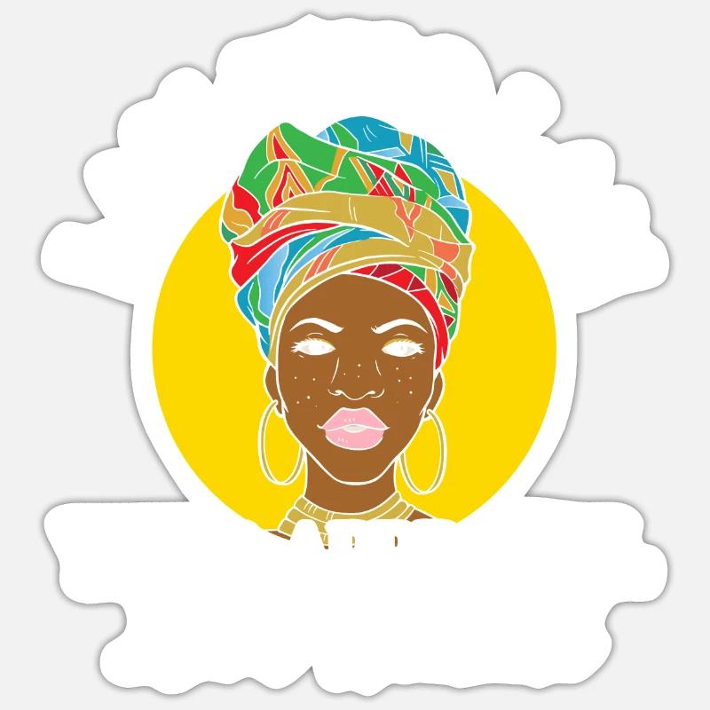 Ich bin, wer ich bin, deine Zustimmung wird nicht benötigt Sticker Größe S (10 x 10 cm)