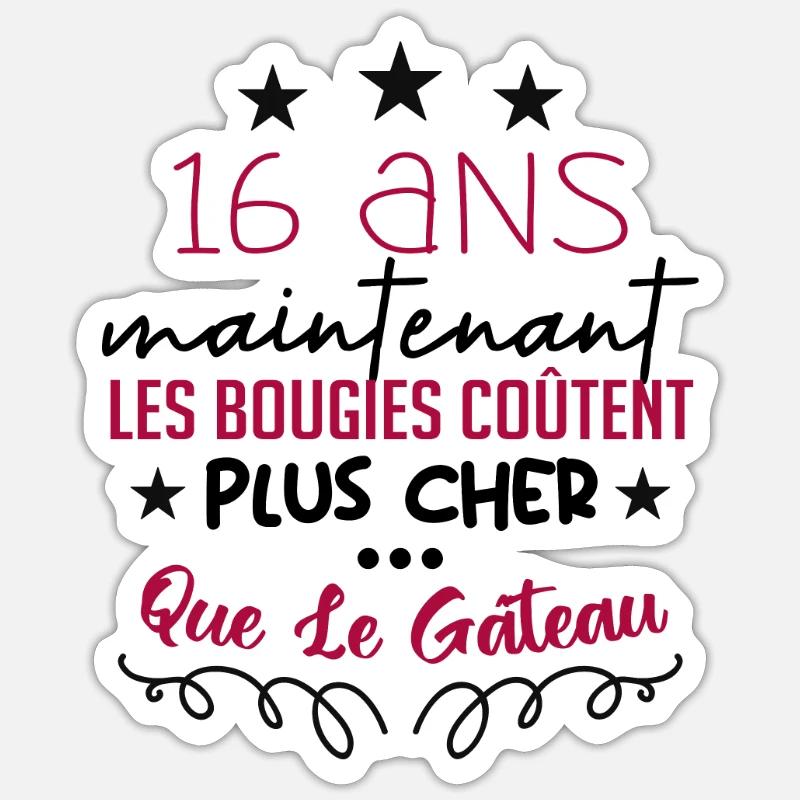 Sticker taille S (10 x 10 cm) - 