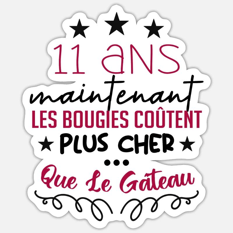 Sticker taille S (10 x 10 cm) - 