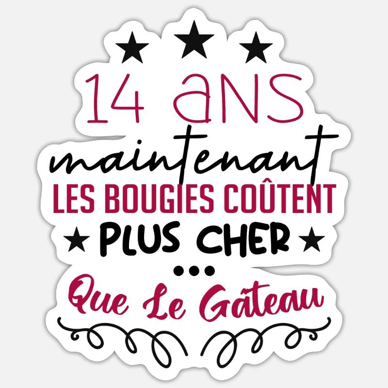 Sticker taille S (10 x 10 cm) -