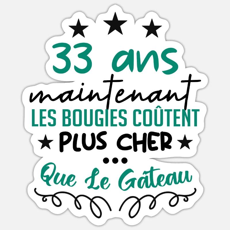 Sticker taille S (10 x 10 cm) - 