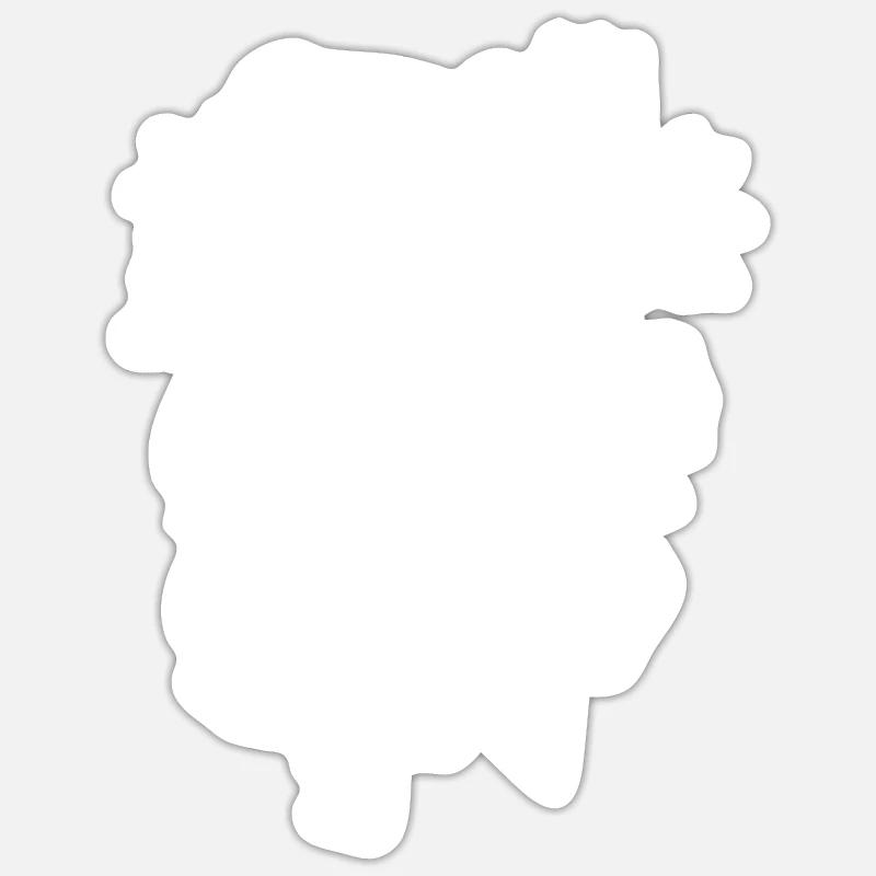 Nur Eine Mutter Die Das Basteln Liebt Mama Bastel Sticker Größe S (10 x 10 cm)
