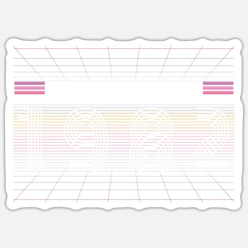 1982 Birthday - Sticker size S (10 x 10 cm) - white matte