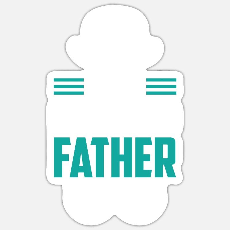 Self-employed father Freelancer Self-employed Sticker size S (10 x 10 cm)