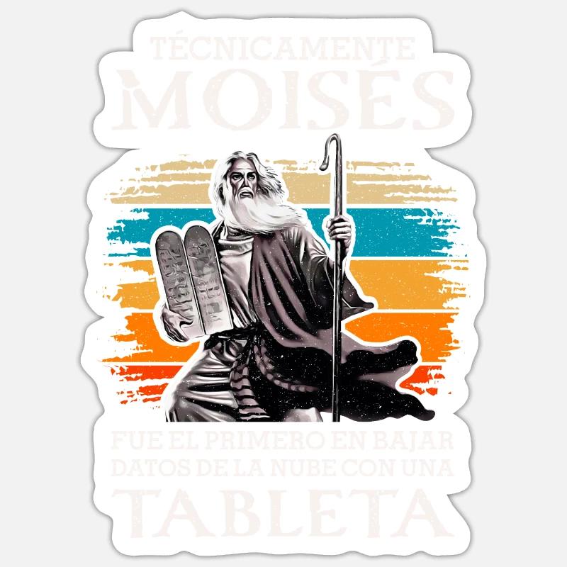 Moises First upload data cloud tablet Sticker size S (10 x 10 cm)