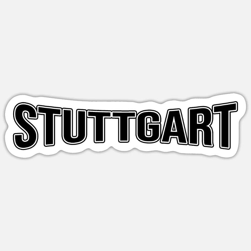 Stuttgart Sticker size S (10 x 10 cm)
