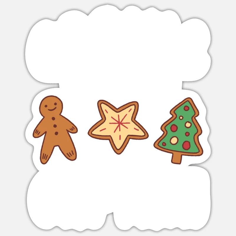 Cookie Baking Team Captain Cookie - Sticker size S (10 x 10 cm) - white matte