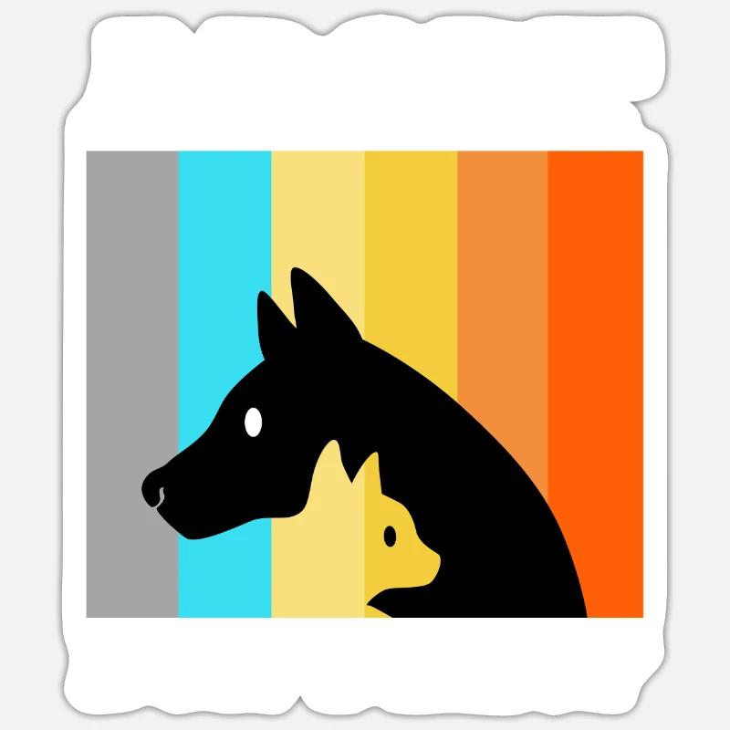 Sticker taille S (10 x 10 cm) - 