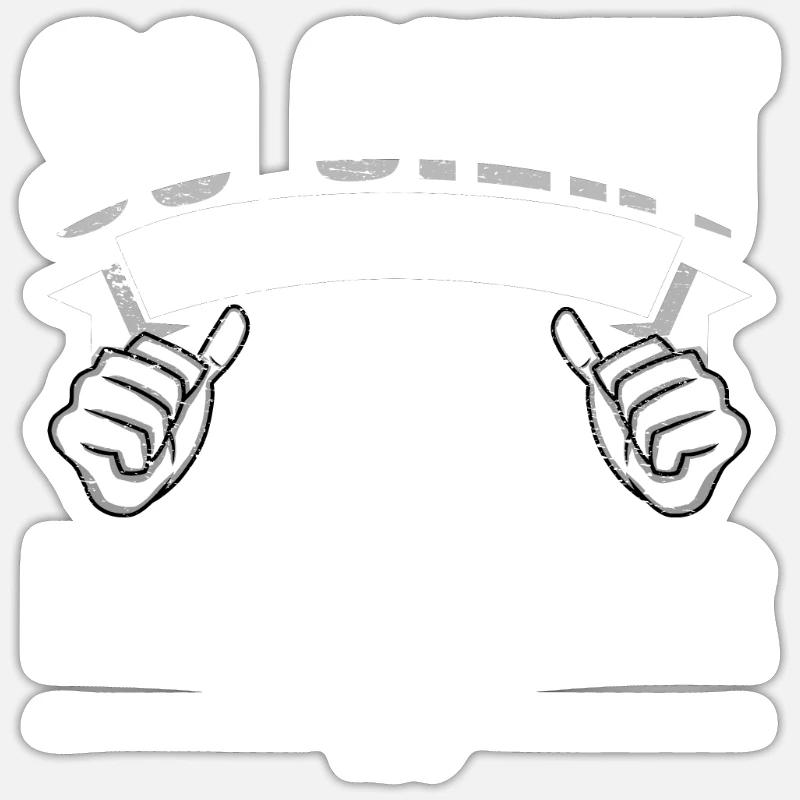 Bootsbauer Schiffsbauer Sticker Größe S (10 x 10 cm)