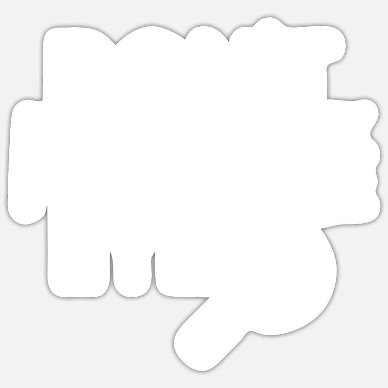 Sécurisation des traces - Kripo Polizei Kriminaltechnik Sticker taille S (10 x 10 cm)