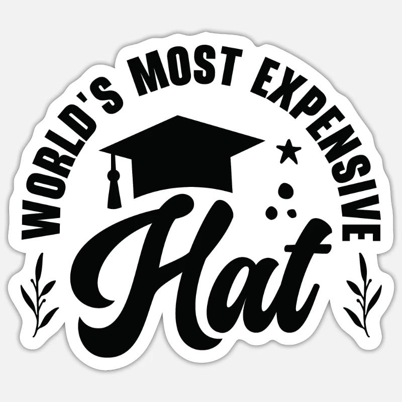 Student Graduation Celebration Grad Student Sticker size S (10 x 10 cm)