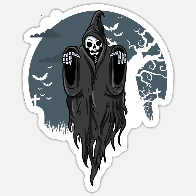 Skeleton Sticker size S (10 x 10 cm)