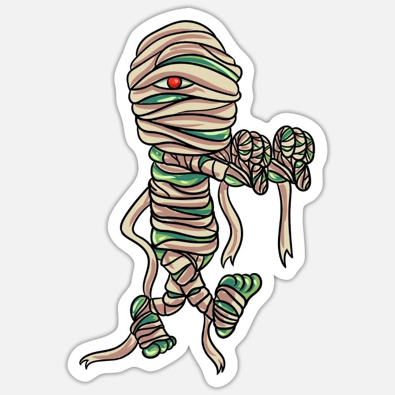 Maman Groovy - Sticker taille S (10 x 10 cm) - blanc mat