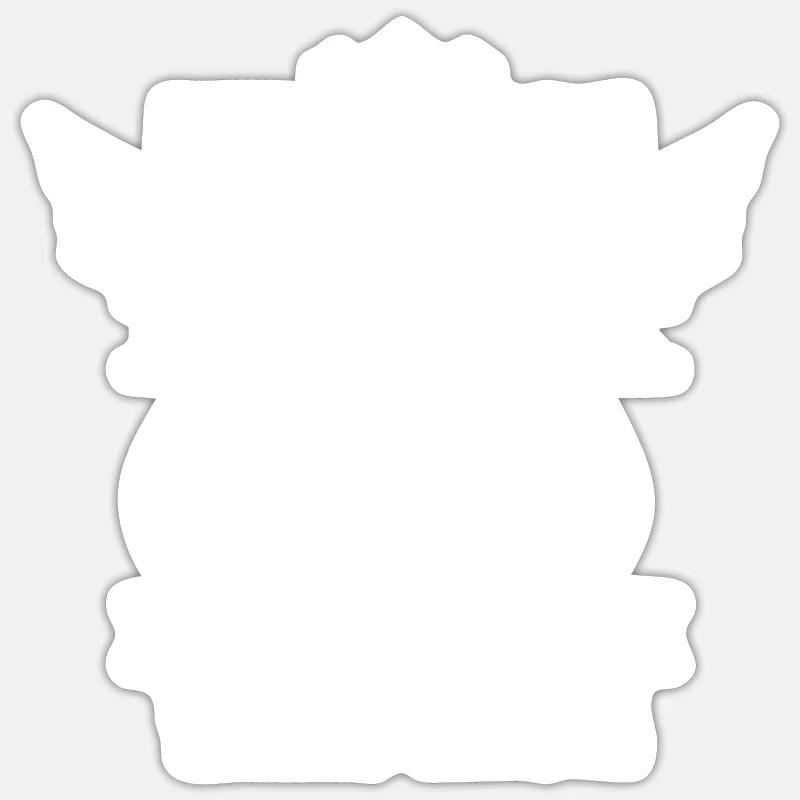 Pferde - Sticker Größe S (10 x 10 cm) - Mattweiß
