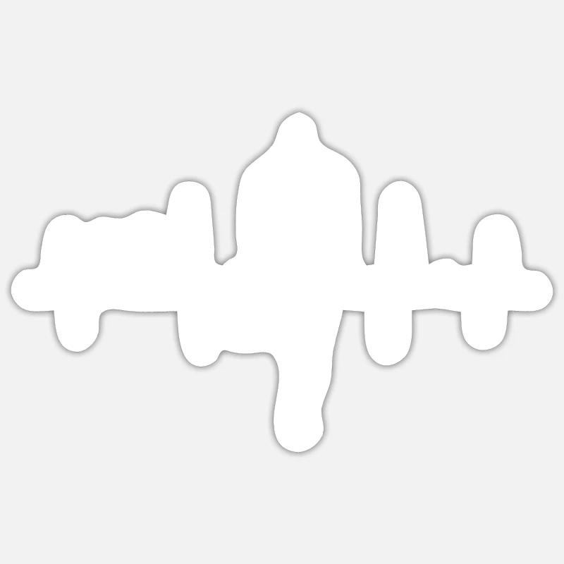 Sticker taille S (10 x 10 cm) - 