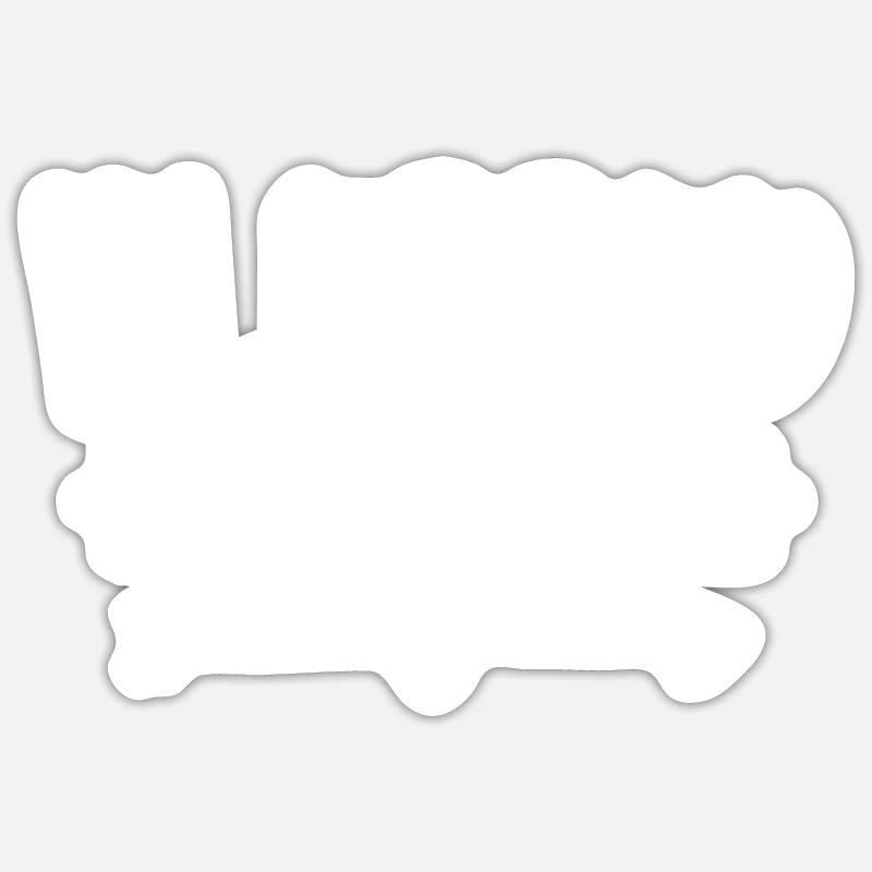 Blessed nurse Krankenschwester Sticker size S (10 x 10 cm)