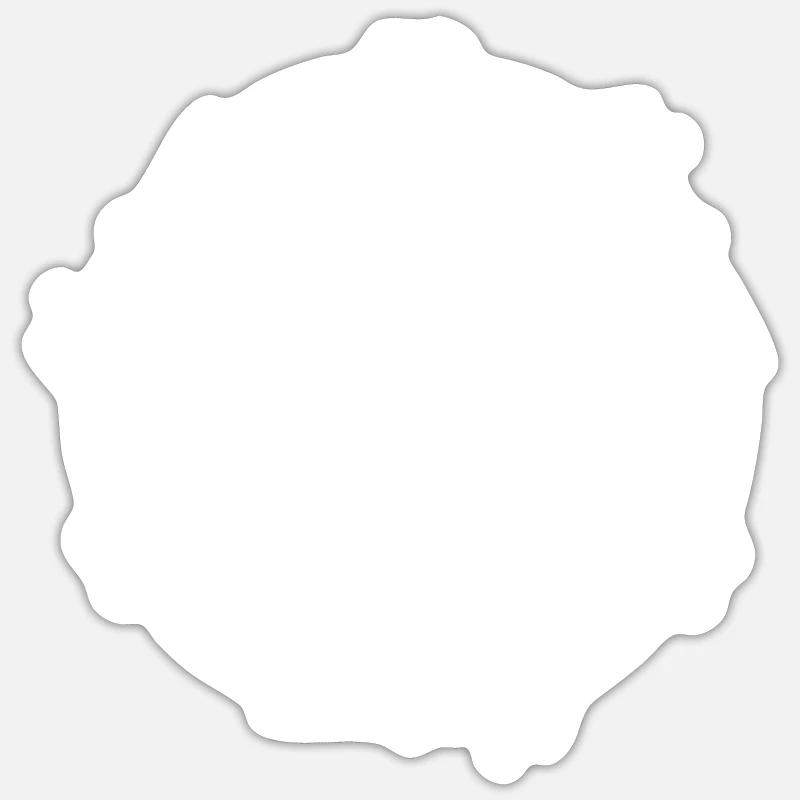 Camping Leben Wandershirt Sticker Größe S (10 x 10 cm)