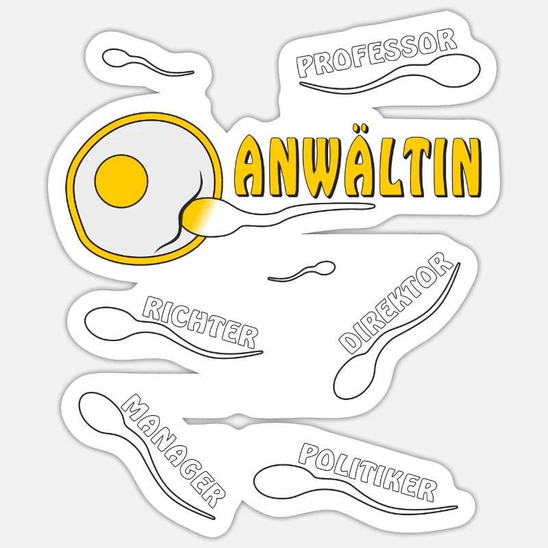 Sticker Größe S (10 x 10 cm) - 