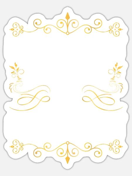 Hauptsache Alt Gebraucht Und Gute Qualität - Sticker Größe S (10 x 10 cm) - Mattweiß