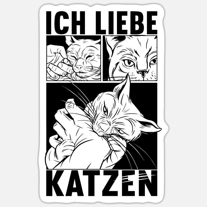 Sticker Größe S (10 x 10 cm) - 