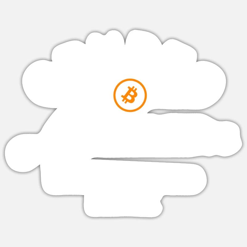 Crypto Millionaire Loading - Sticker size S (10 x 10 cm) - white matte